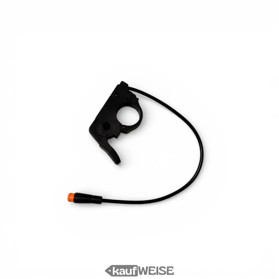 GTS One Volta schwarzer Lenkergriff mit orange Spitze und Schnellverschluss