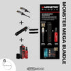 Monster Pack HDMI 8K — 4K 120 Hz 48 GBPS 1,8 m + EKRĀNA TĪRĪŠANA 60 ML + barošanas 4 ligzdas