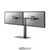 Neomounts no Newstar FPMA-D865D divu monitoru galda stiprinājums | 10-27 collas | Regulējams augstums un grozāms