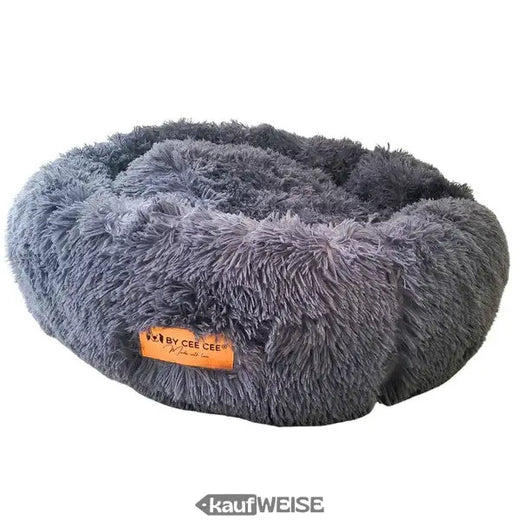 By Cee Cee Donut suņu gulta (60 cm) Mazgājama un pūkaina | Neslīdoša | Nomierinoša atpūtas vieta suņiem un kaķiem