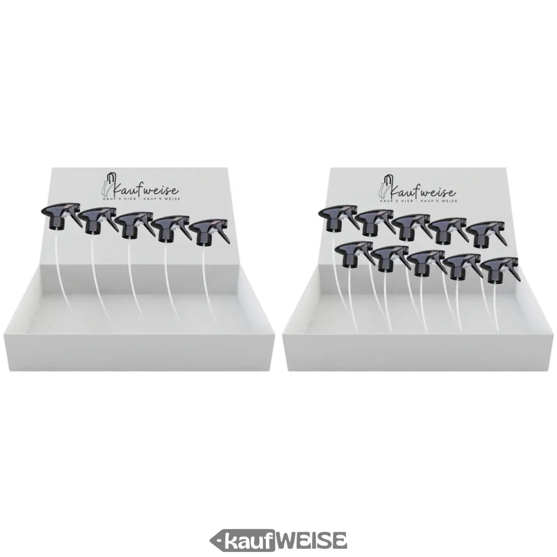 Sprühkopf Set für Flaschen mit chemikalienfestem Zerstäuber Aufsatz 28/410