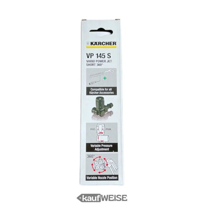 Kärcher VP 145 S Vario Power Jet Kurz mit grüner und schwarzer Düse für K2-K4