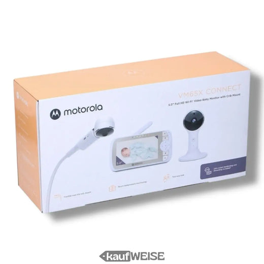 Motorola Baby VM65X Connect video aukle, krāsu displejs, nakts redzamība, 2 virzienu A