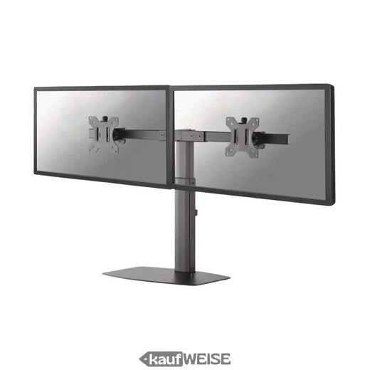 Neomounts no Newstar FPMA-D865D divu monitoru galda stiprinājums | 10-27 collas | Regulējams augstums un grozāms