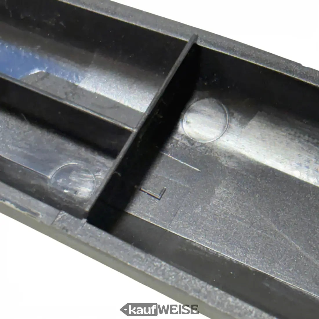 Schwarze Kunststoff Rahmenabdeckung hinten links Ninebot E22 E25 E45 mit Fächern