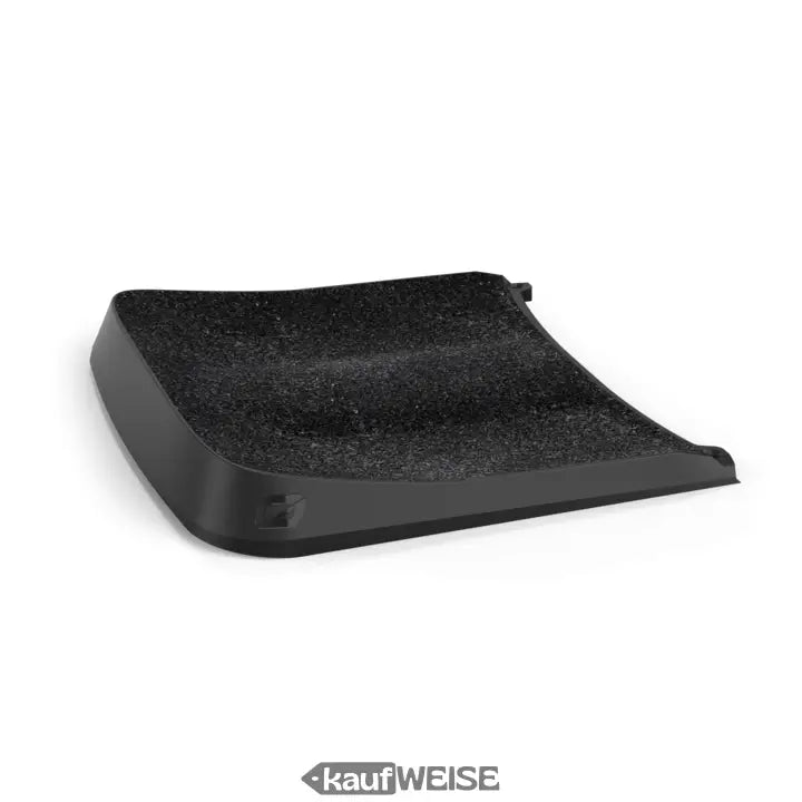 Schwarze texturierte Plastik-Pet-Rampe mit runden Kanten und rutschfestem Design für Onewheel GT