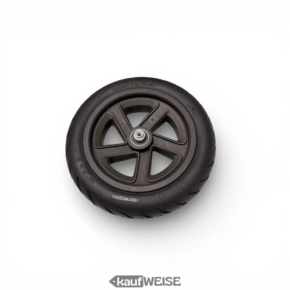 Schwarzes Gummireifen mit grauer 5-Speichen-Felge für Segway-Ninebot F-Serie