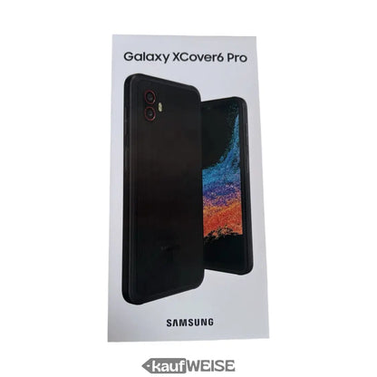 Samsung Galaxy XCover 6 Pro G736 5G Smartphone schwarz mit Dual-Kamera