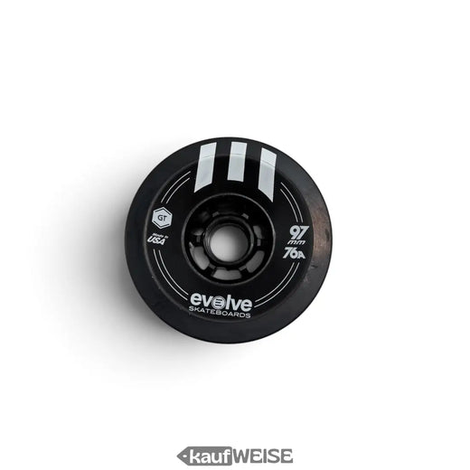 Evolve GT Street Wheels | Evolve GT sērijai | 97 mm 76A melns, 4 gab. komplekts