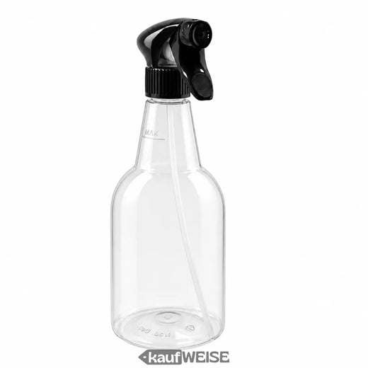 Smidzināšanas pudele tukša 750 ml, atkārtoti uzpildāma | Caurspīdīga, On/Off smidzinātājs | 3, 5 vai 10 gab.
