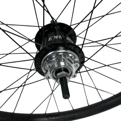 Schwarzer Fahrradnaben- und Speichen-Teil für Sturmey-Archer RS-RK3 3-Gang Nabenschaltung