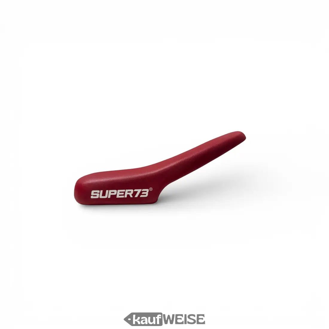 Roter Super73 Lenkergriff mit ergonomischem Design und Mattfinish