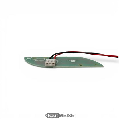 Grünes gebogenes LED-Panel mit weißem Stecker und rot/schwarzem Kabel für Taotao Hoverboard